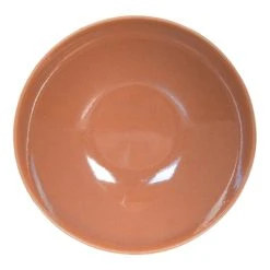 Trend'up Lot De 6 Assiettes à Pâtes Terra 22 Cm En Grès Orange