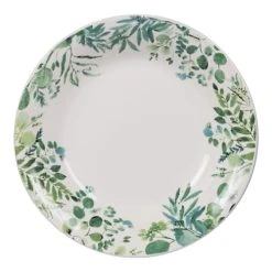 Table Passion Lot De 6 Assiettes Creuse 20,5 Cm En Faïence Décoré