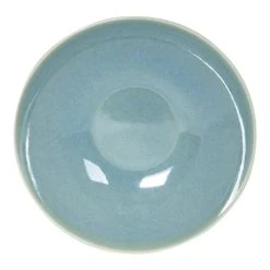 Trend'up Lot De 6 Assiettes Creuse Lagon 22 Cm En Grès Bleu