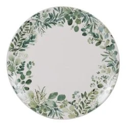 Table Passion Lot De 6 Assiettes Plate 27 Cm En Faïence Décoré