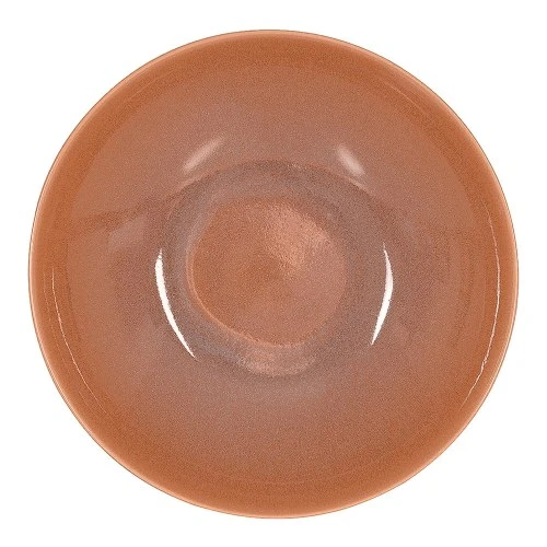 Trend'up Lot De 6 Assiettes Plate Terra 27,5 Cm En Grès Orange