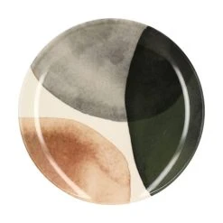 Novastyl Lot De 6 Assiettes Plates En Grès 26cm