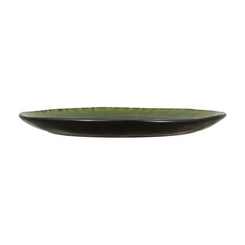 OGO Living Lot De 6 Assiettes Plates En Grès Vert 27,5cm – Image 5