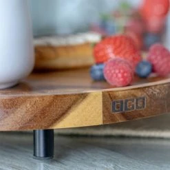 OGO Living Planche De Présentation En Bois D'acacia D26cm -Médard de Noblat Boutique planche de presentation en bois d acacia d26cm 4