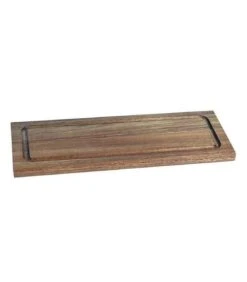 Wadiga Planche Rectangulaire Acacia 33x13cm