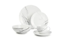 Salt & Pepper Service 20 Pièces Marble