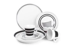 Salt & Pepper Service 20 Pièces Noir