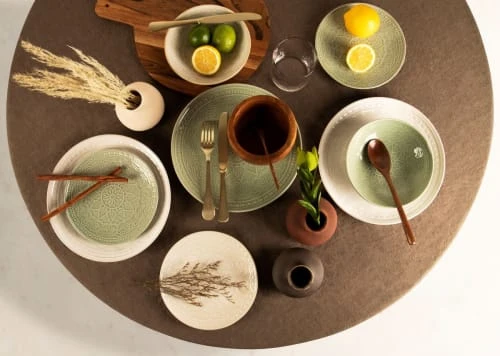 Sia Deco Service 6 Assiettes Vert Clair – Image 2