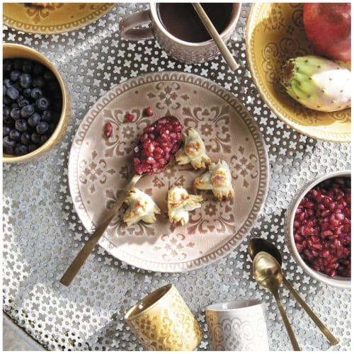 Mathilde M Set De 2 Assiettes à Dessert En Porcelaine D20,5cm – Image 2